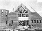 The building of the new Our Lady of Lourdes is nearing completion.